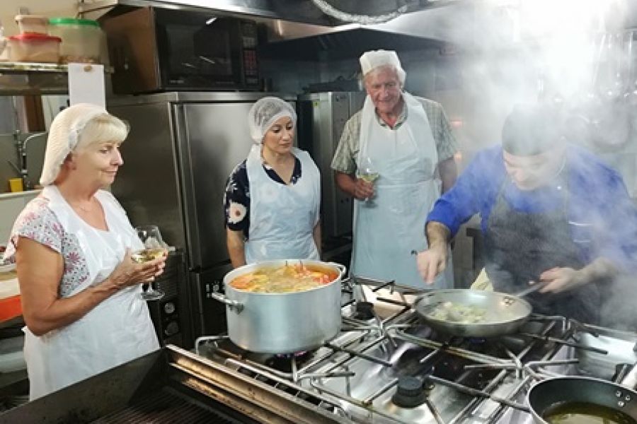Cooking class in Scopello